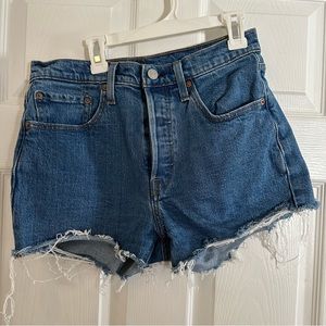 Levi denim shorts